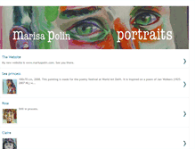 Tablet Screenshot of marisapolinportraits.blogspot.com