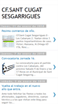 Mobile Screenshot of clubdefutbolsantcugatsesgarrigues.blogspot.com