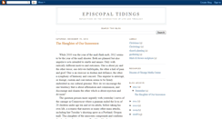 Desktop Screenshot of episcopaltidings.blogspot.com