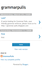 Mobile Screenshot of grammarpulis.blogspot.com