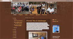 Desktop Screenshot of amatongasbound.blogspot.com