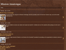 Tablet Screenshot of amatongasbound.blogspot.com