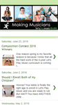 Mobile Screenshot of makingmusicianslpm.blogspot.com