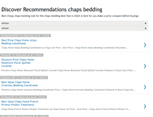 Tablet Screenshot of chapsbedding.blogspot.com
