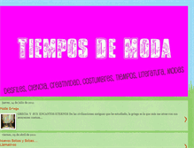 Tablet Screenshot of modaseneltiempo.blogspot.com