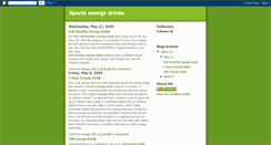 Desktop Screenshot of energythisfooddrink.blogspot.com