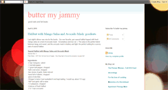 Desktop Screenshot of buttermyjammy.blogspot.com