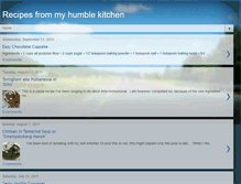 Tablet Screenshot of joyshumblekitchen.blogspot.com