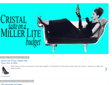 Tablet Screenshot of cristaltastemillerlitebudget.blogspot.com