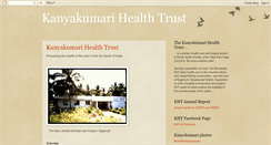 Desktop Screenshot of kanyakumari-health-trust.blogspot.com