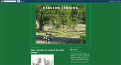 Desktop Screenshot of passionjardins.blogspot.com