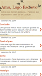Mobile Screenshot of amologoescrevo.blogspot.com