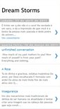 Mobile Screenshot of dreamstorms.blogspot.com