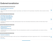 Tablet Screenshot of endometriumablation.blogspot.com