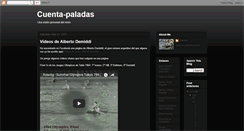 Desktop Screenshot of cuenta-paladas.blogspot.com