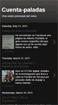 Mobile Screenshot of cuenta-paladas.blogspot.com