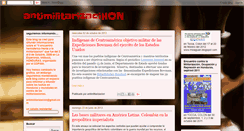 Desktop Screenshot of antimilitarizacion.blogspot.com