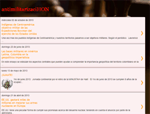 Tablet Screenshot of antimilitarizacion.blogspot.com