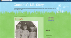 Desktop Screenshot of grandmablanche.blogspot.com