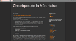 Desktop Screenshot of merantaise.blogspot.com