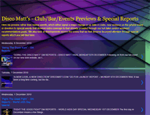 Tablet Screenshot of discomattpreview.blogspot.com