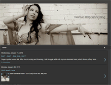 Tablet Screenshot of naimasbellydanceblog.blogspot.com