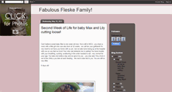 Desktop Screenshot of fabulousfleskefamily.blogspot.com