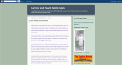 Desktop Screenshot of carrowandfauntfamilytales.blogspot.com