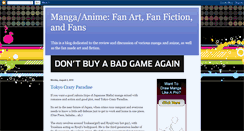 Desktop Screenshot of manga-anime-fanart-fanfiction-fans.blogspot.com