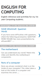 Mobile Screenshot of englishforcomputing.blogspot.com