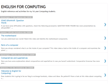 Tablet Screenshot of englishforcomputing.blogspot.com