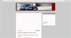 Desktop Screenshot of location-voiture-paris.blogspot.com