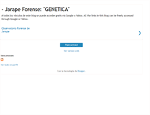 Tablet Screenshot of jarapeforensegenetica.blogspot.com