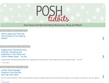 Tablet Screenshot of poshtidbits.blogspot.com