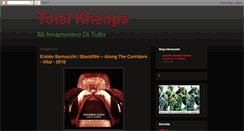 Desktop Screenshot of kheopsnoir.blogspot.com