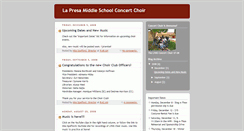 Desktop Screenshot of lpmsconcertchoir.blogspot.com