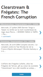 Mobile Screenshot of clearstreamthefrenchcorruption.blogspot.com