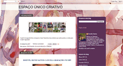 Desktop Screenshot of espacounicocriativo.blogspot.com