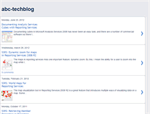 Tablet Screenshot of abc-techblog.blogspot.com