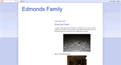 Desktop Screenshot of edmonds-family.blogspot.com