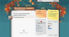 Desktop Screenshot of institucionalescuelauno.blogspot.com