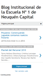 Mobile Screenshot of institucionalescuelauno.blogspot.com