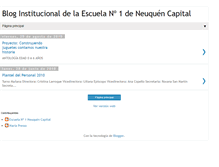 Tablet Screenshot of institucionalescuelauno.blogspot.com