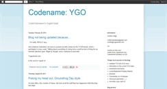 Desktop Screenshot of codenameygo.blogspot.com