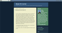 Desktop Screenshot of moosehilljournal.blogspot.com