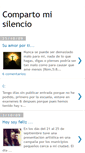 Mobile Screenshot of compartomysilencio.blogspot.com