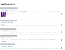Tablet Screenshot of oyaji-complex.blogspot.com