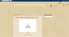 Desktop Screenshot of mensfashioninjapan.blogspot.com