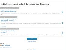 Tablet Screenshot of indiahistoryupdate.blogspot.com