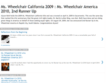 Tablet Screenshot of mswheelchaircalifornia2009.blogspot.com